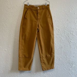 Everlane Utility Barrel Pant in Golden Brown Size 6